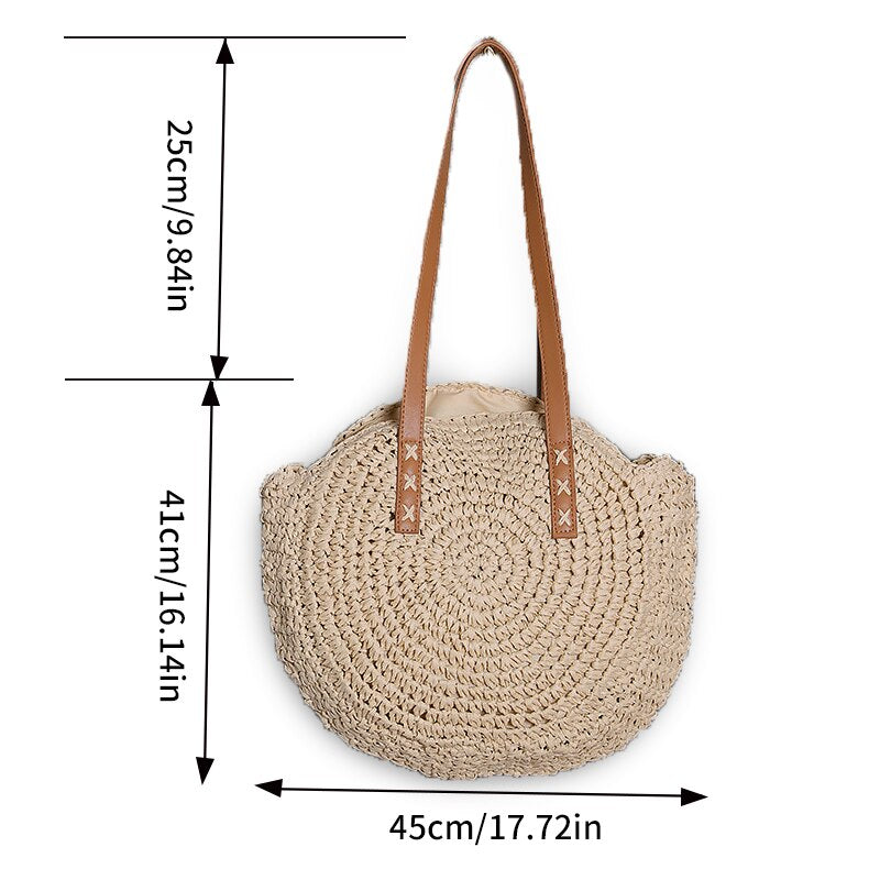 Sophie | Versatile Straw Tote Bag