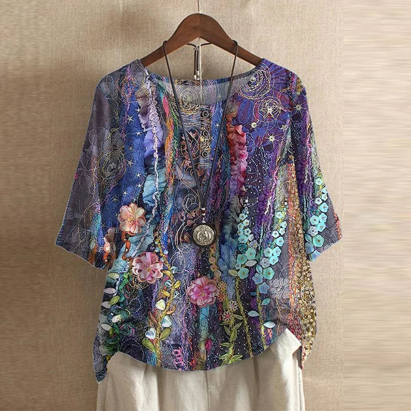 Anya | Vintage-Style Blouse