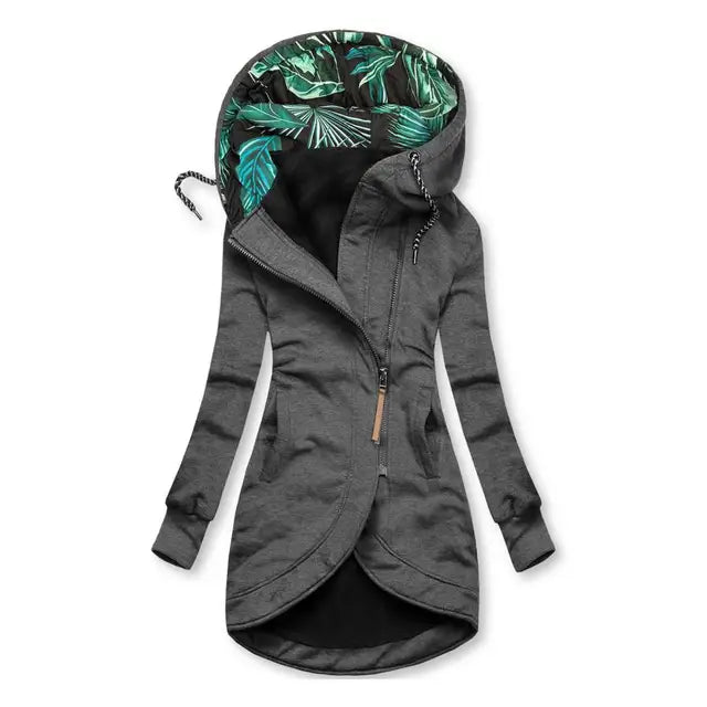 Collins | Hooded Asymmetrical Jacket