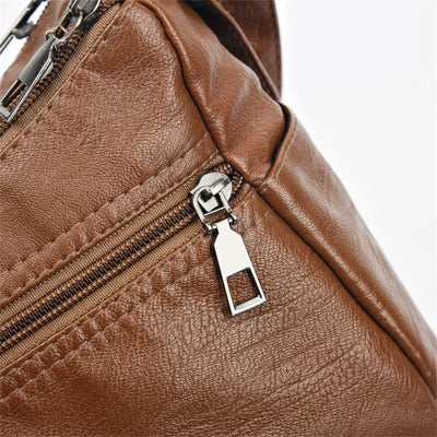 Sophia Retro Elegance | Cozy Zipper Pouch