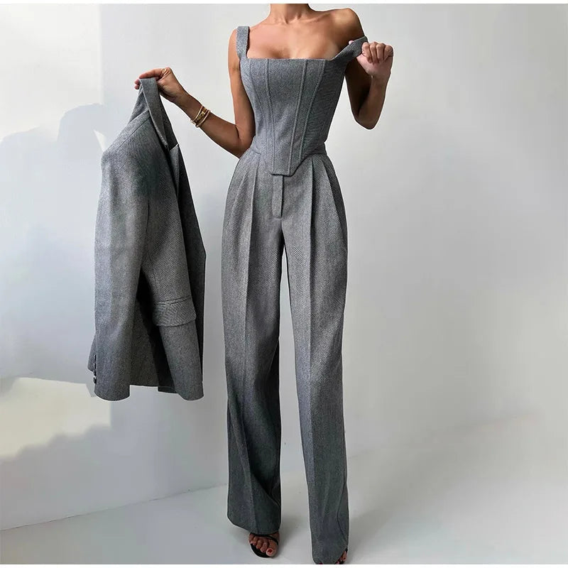 Sophia | Chic Tailored Blazer Ensemble