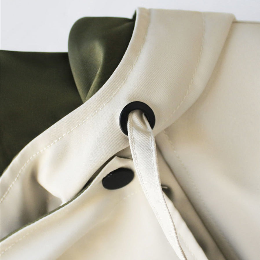 Breanna | Two-Tone Hooded Jacket