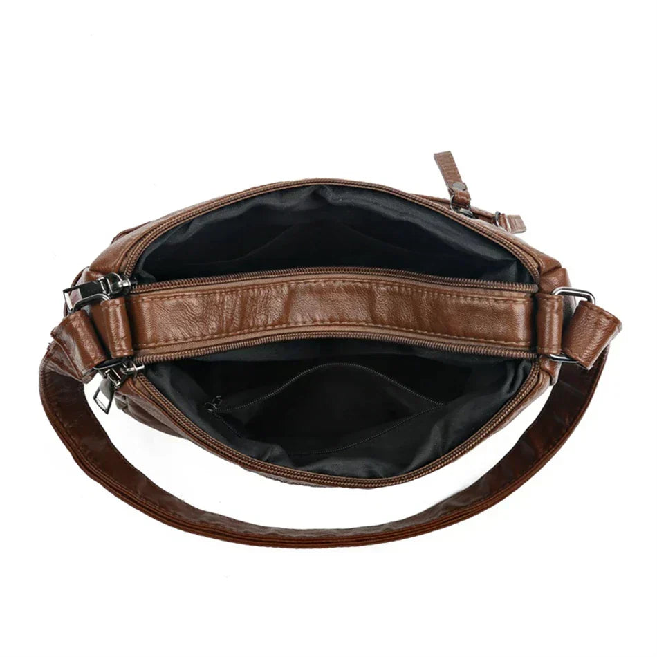 Sophia Retro Elegance | Cozy Zipper Pouch