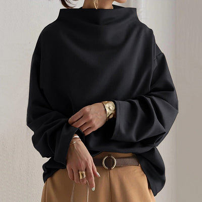 Alana | High-Neck Soft Knit Top