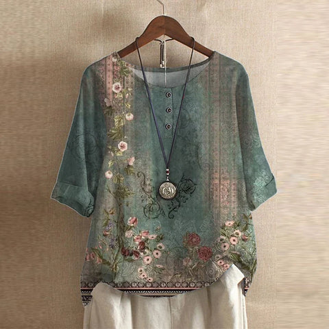 Anya | Vintage-Style Blouse