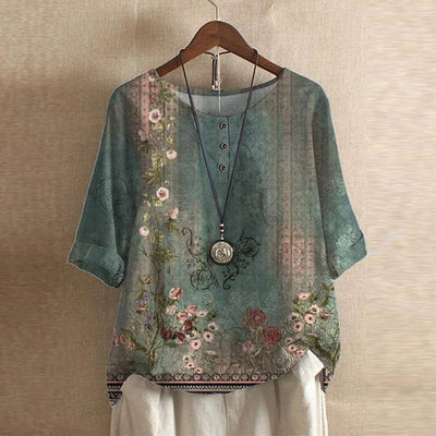 Anya | Vintage-Style Blouse