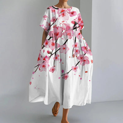 Marina | Chic Gradient Pocket Maxi Dress