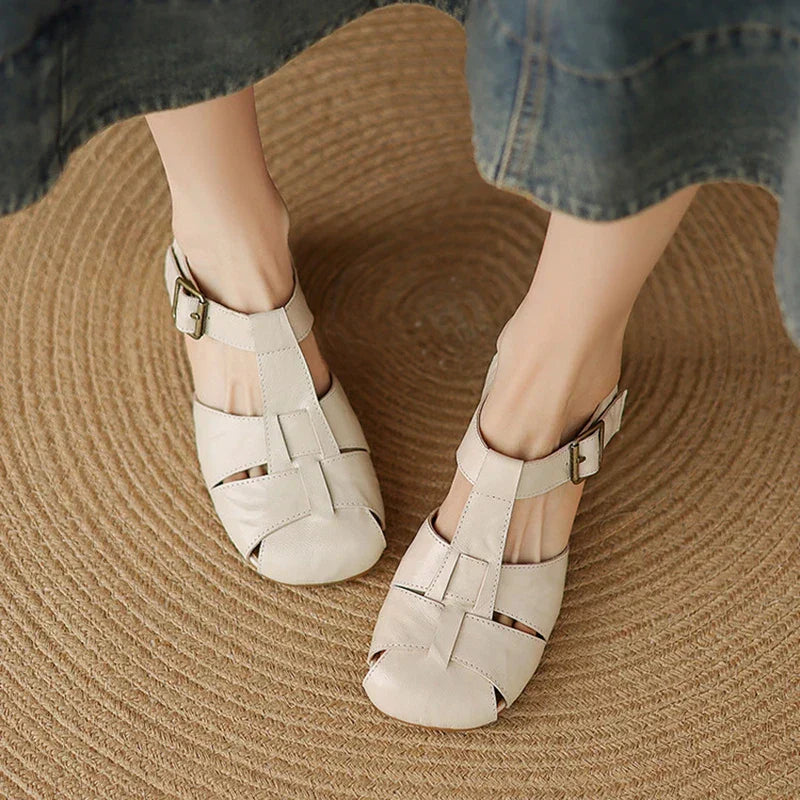 Coralia Chunky Heel Shoes |