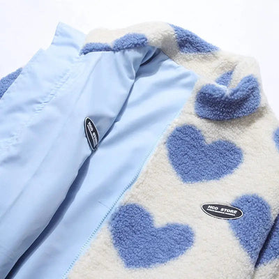 Liam | Cozy Reversible Heart Jacket (Exclusive Line)