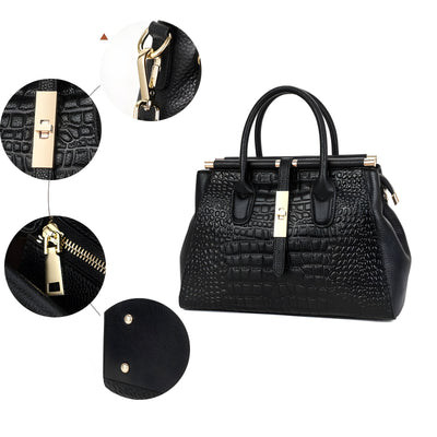 Elysian Croc Handbag