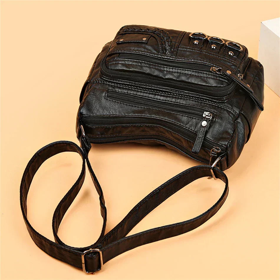 Sophia Retro Elegance | Cozy Zipper Pouch