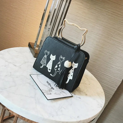 Layla | Adorable Kitty Handbag
