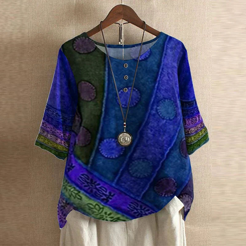 Anya | Vintage-Style Blouse
