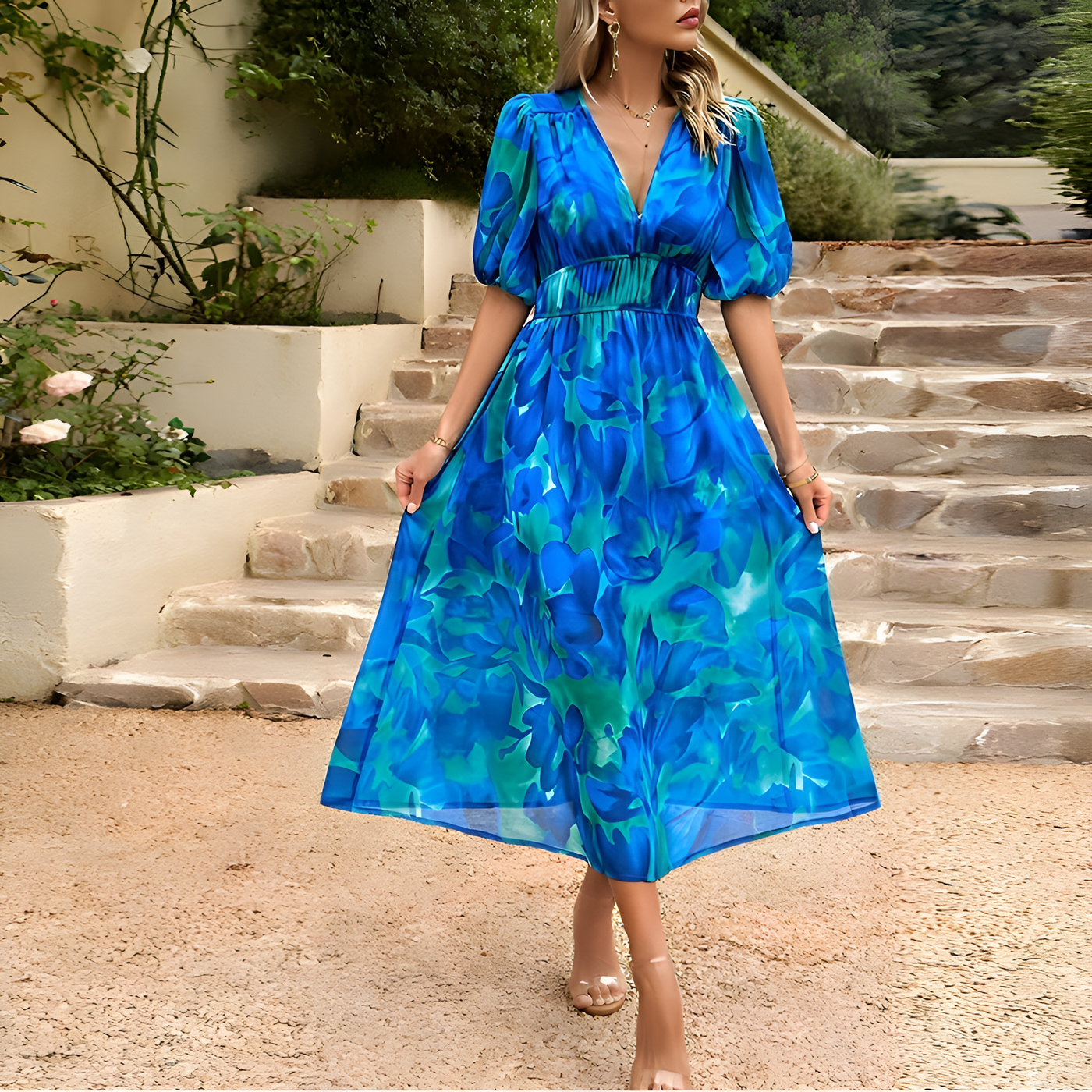 Sophie | Chic V-Neck Dress