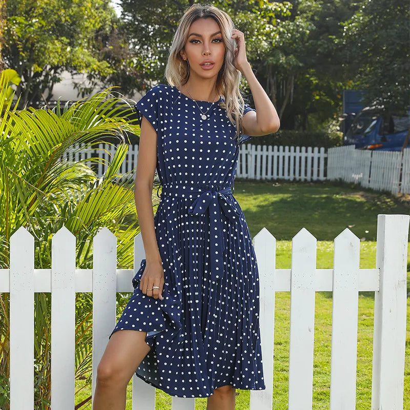 Charlotte | Pleated Charm Dress