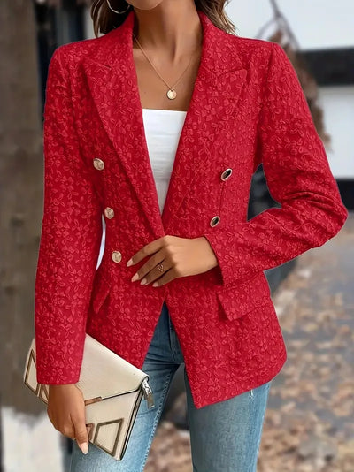 Savannah | Chic Vintage Double Breasted Blazer with Pockets