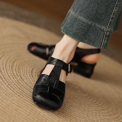 Coralia Chunky Heel Shoes |
