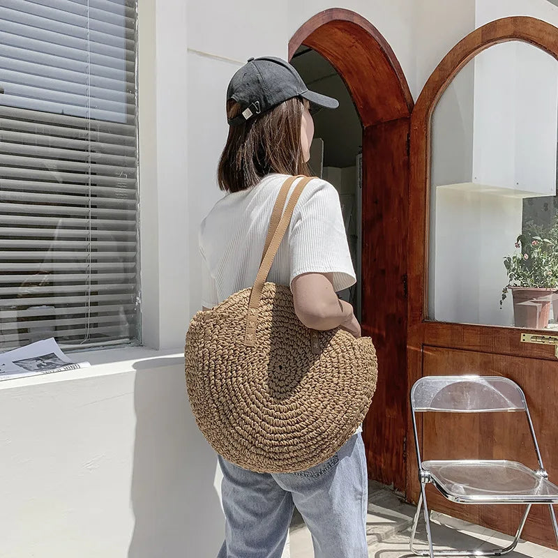 Sophie | Versatile Straw Tote Bag