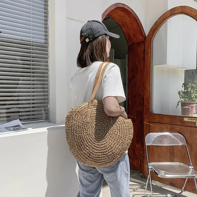 Sophie | Versatile Straw Tote Bag