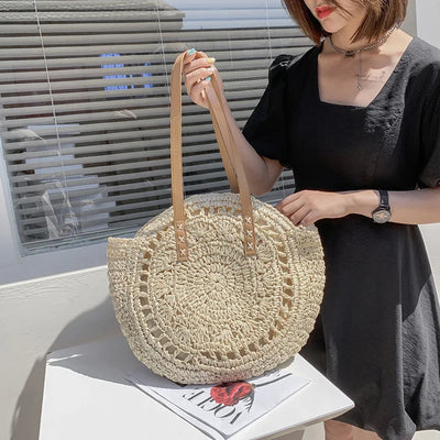 Sophie | Versatile Straw Tote Bag