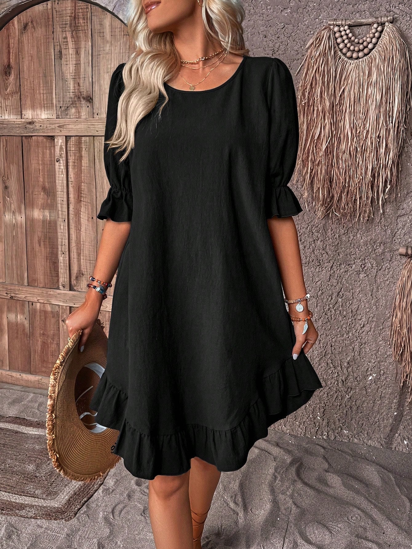 Daisy | Tummy-Friendly Ruffle Summer Dress