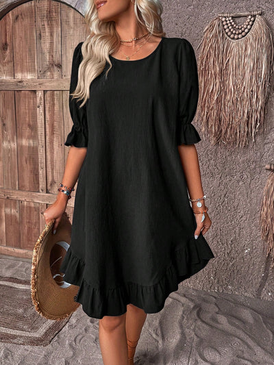 Daisy | Tummy-Friendly Ruffle Summer Dress