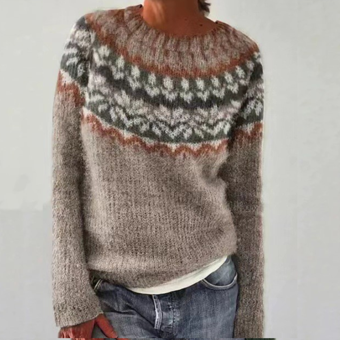 Chloe | Comfortable Retro Sweater