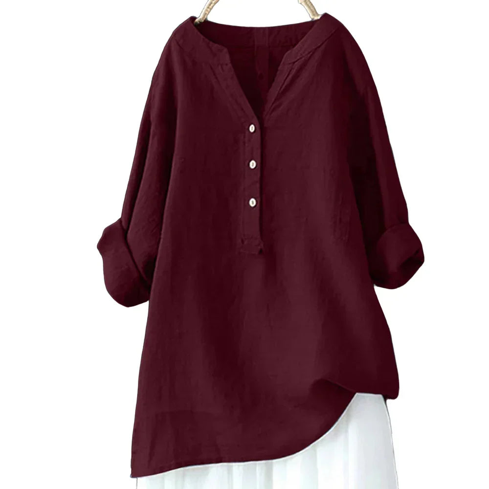 Emily | Relaxed Fit Oversized Casual Shirt