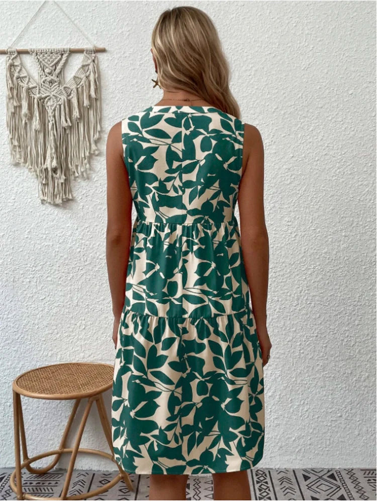 Avery | Chic Sleeveless Mini Dress
