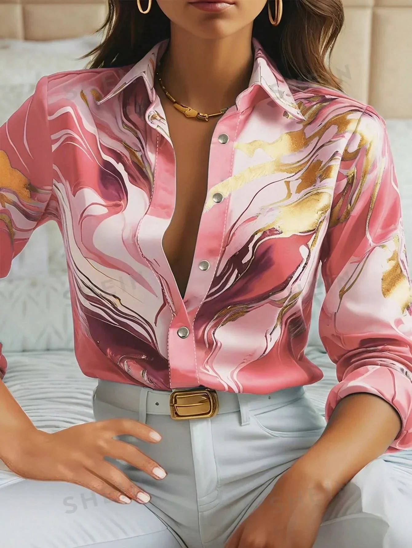Emily | Chic Long Sleeve Blouse