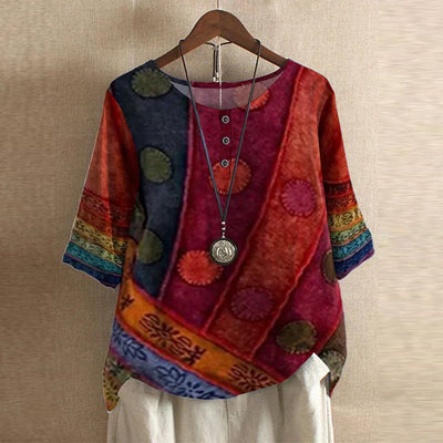 Anya | Vintage-Style Blouse