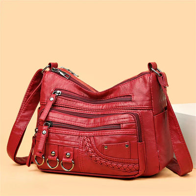 Sophia Retro Elegance | Cozy Zipper Pouch
