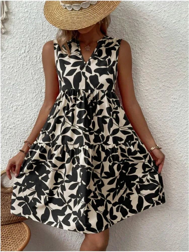 Avery | Chic Sleeveless Mini Dress