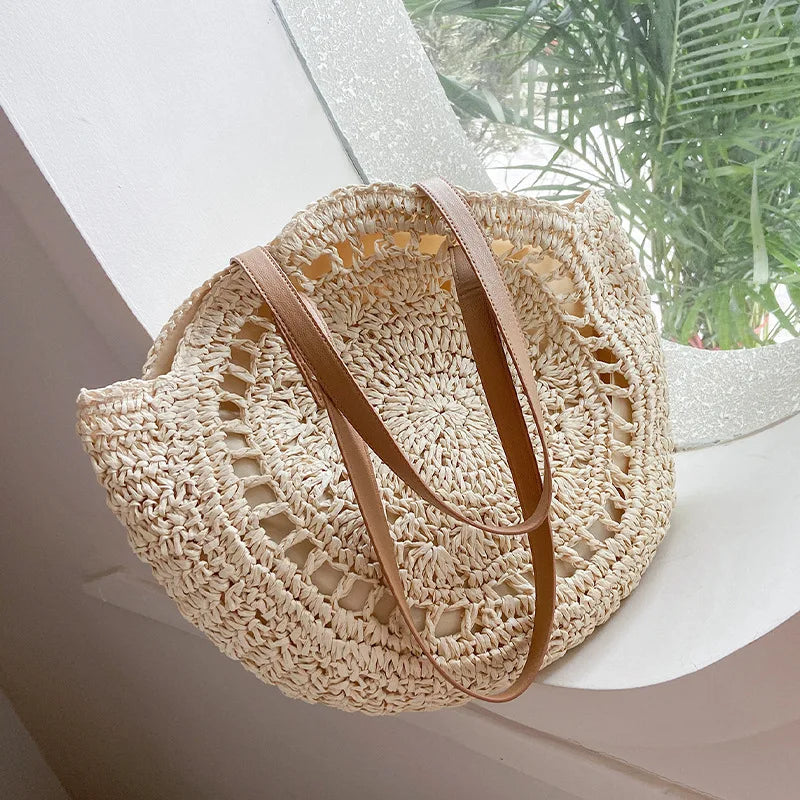 Sophie | Versatile Straw Tote Bag