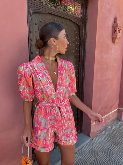 Clarissa | Trendy V-Neck Jumpsuit