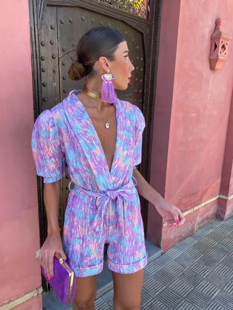 Clarissa | Trendy V-Neck Jumpsuit