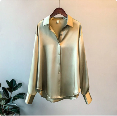 Sophie | Women's Satin Shirt
