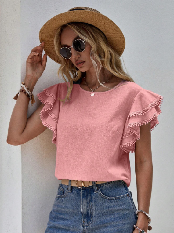 Samantha | Chic Linen Blouse