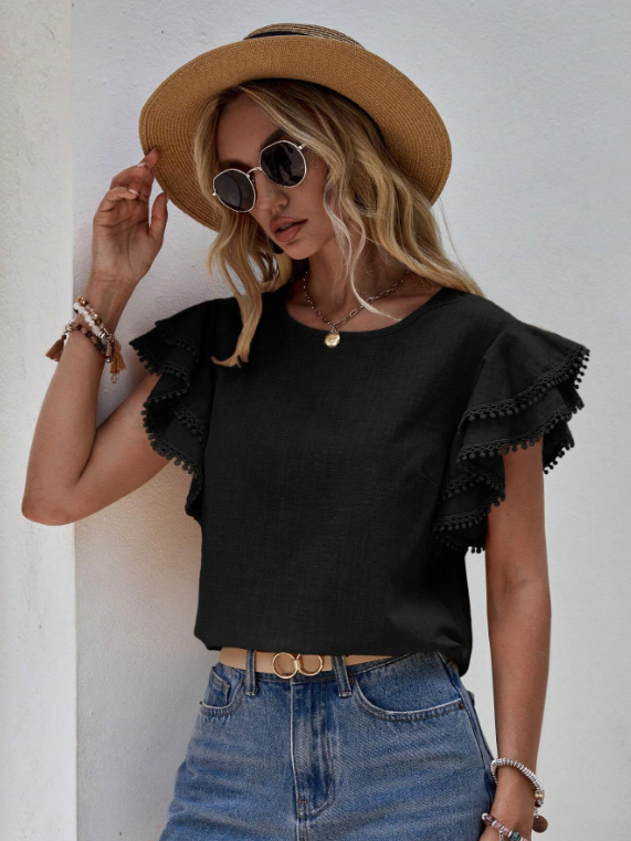 Samantha | Chic Linen Blouse