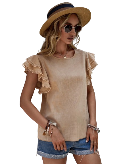 Samantha | Chic Linen Blouse