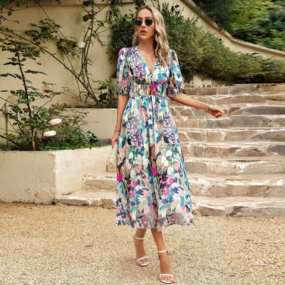 Sophie | Chic Floral Summer Dress
