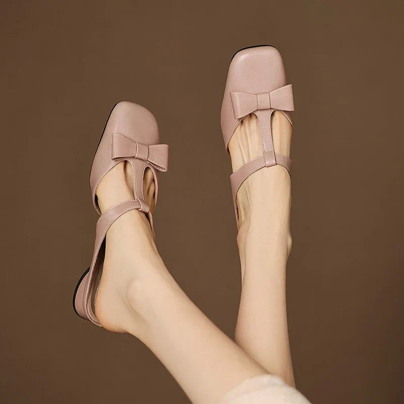 Lina Square Toe Slippers |