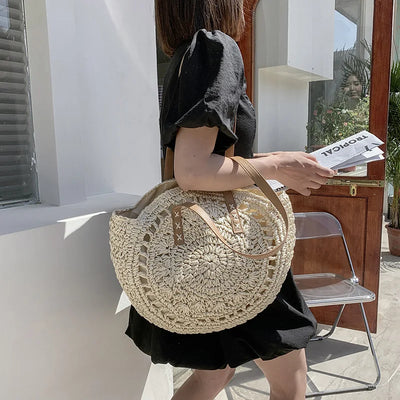 Sophie | Versatile Straw Tote Bag