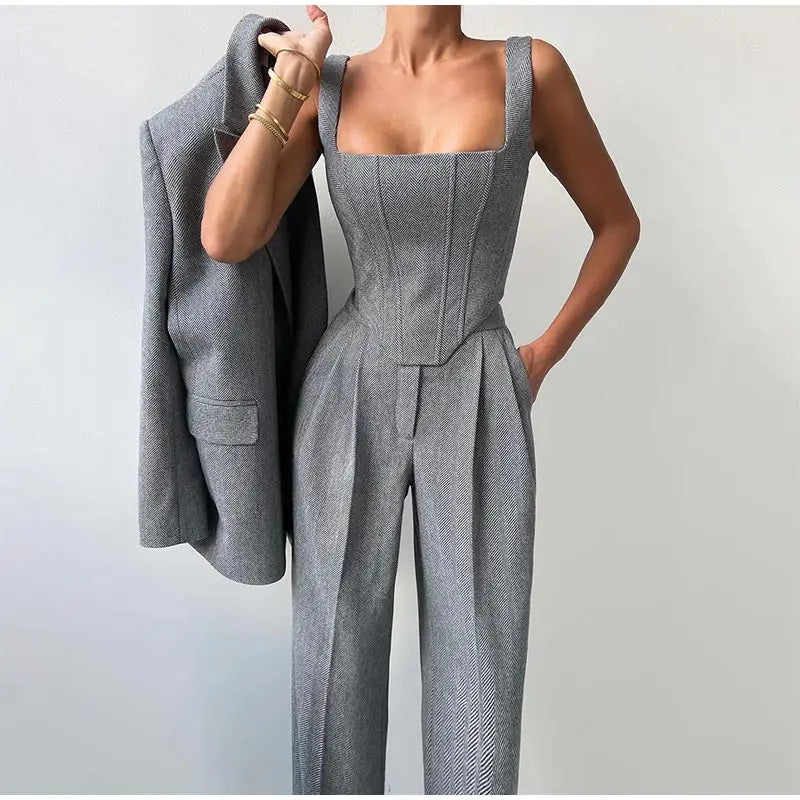 Sophia | Chic Tailored Blazer Ensemble