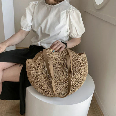 Sophie | Versatile Straw Tote Bag