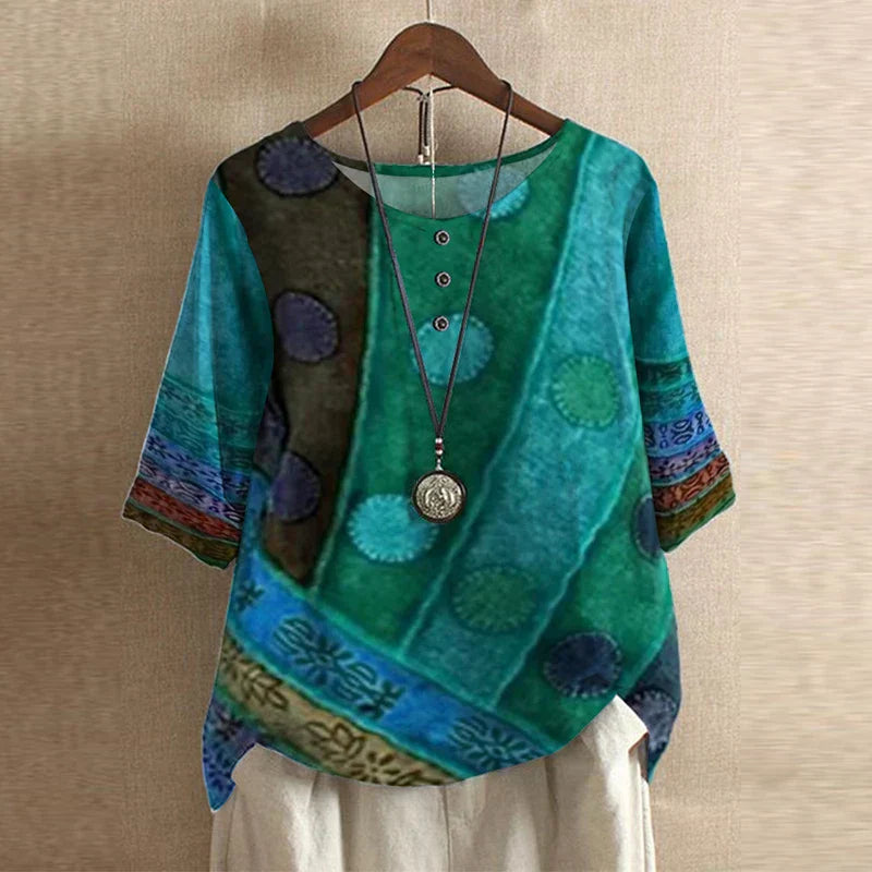 Anya | Vintage-Style Blouse