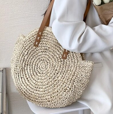 Sophie | Versatile Straw Tote Bag