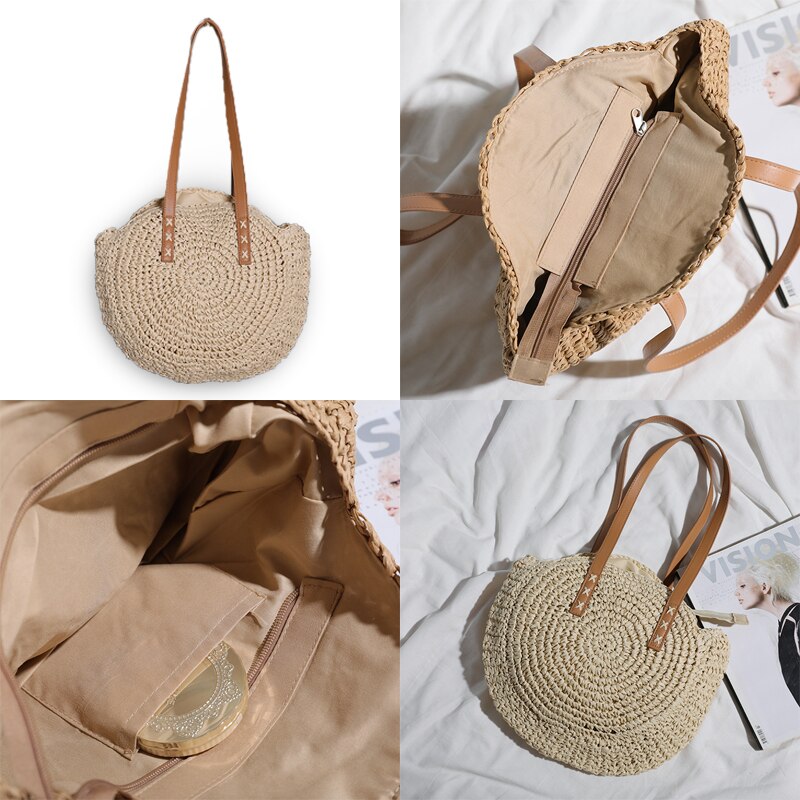 Sophie | Versatile Straw Tote Bag