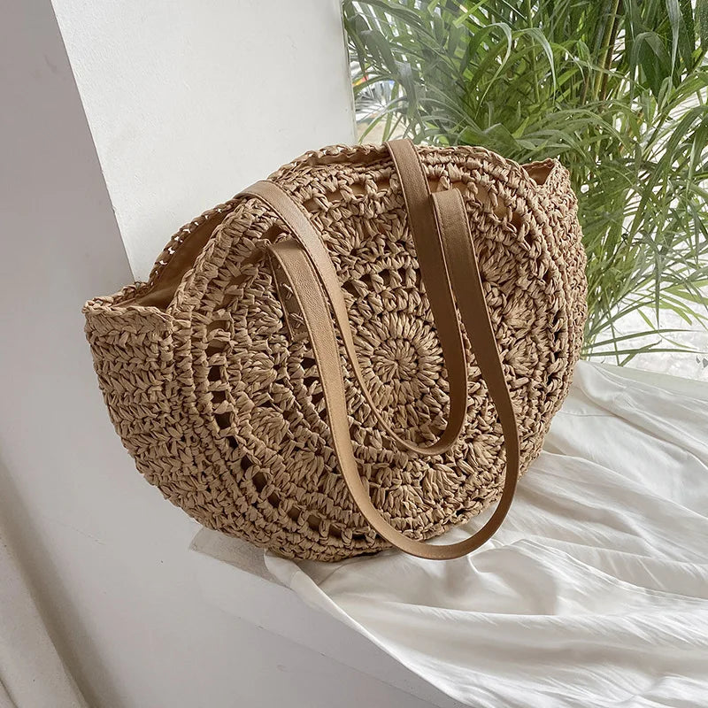 Sophie | Versatile Straw Tote Bag