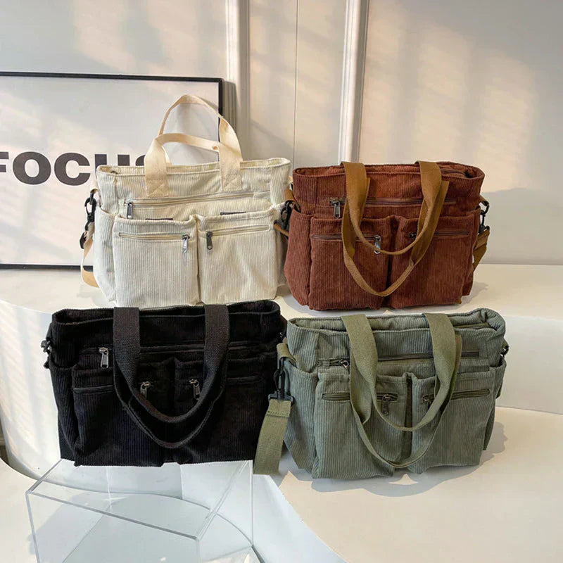Lina | Handmade Drawstring Bag with Unique Details
